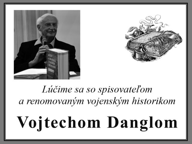 Zomrel významný slovenský historik Vojtech Dangl