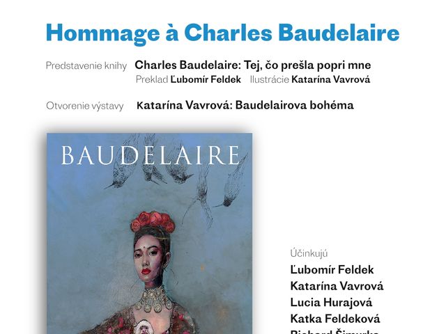 Pozvánka na podujatie Pocta Charlesovi Baudelairovi