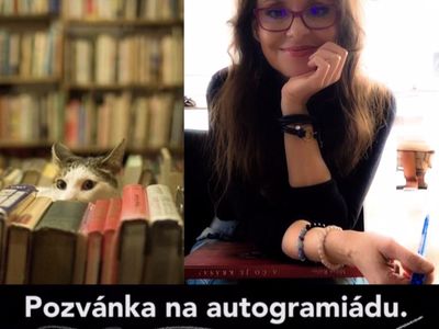 Autogramiáda akademickej maliarky Kataríny Vavrovej